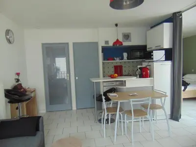 Cuisine ou kitchenette dans l'établissement Artémis 17