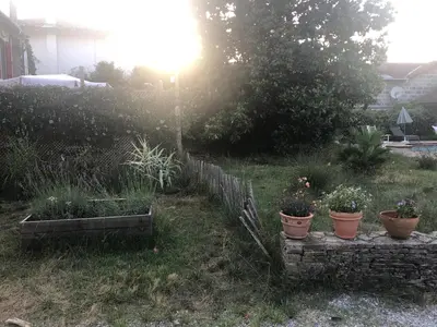 Jardin de l'établissement Bel appartement et jardin chez Maison Devaux