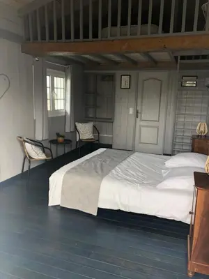 Un ou plusieurs lits dans un hébergement de l'établissement maison Laratger