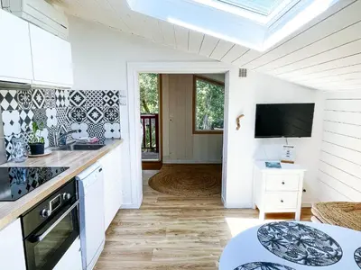 Cuisine ou kitchenette dans l'établissement Appartement La Nord - Villas Lake and Sea