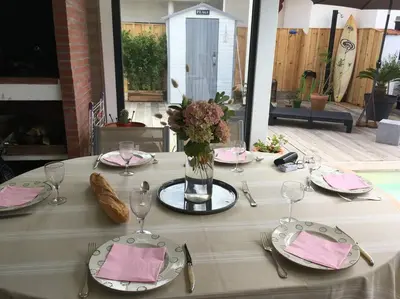 Plan de l'établissement Mimizan Plage Sud Villa Primrose bord de mer
