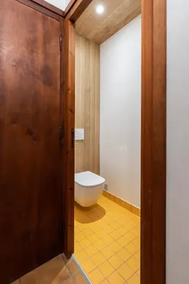 Salle de bains dans l'établissement Villa pleine nature proche plages - 7 chambres