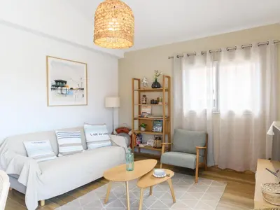 Coin salon dans l'établissement Holiday Home La Belle Testerine by Interhome
