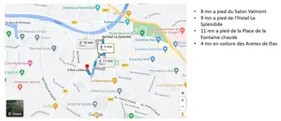 Plan de l'établissement Happiness