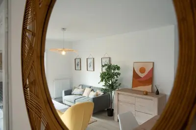 Coin salon dans l'établissement Domaine de Milhà
