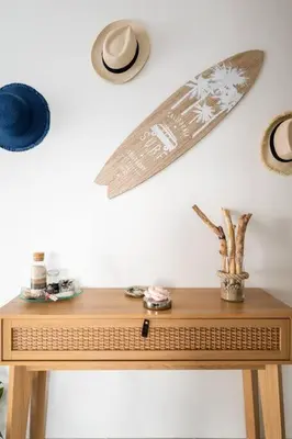 Plan de l'établissement Agréable maison avec extérieur