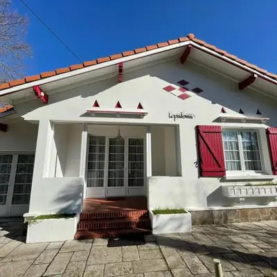 Villa landaise charmante pour 6 pers avec grand jardin - Capbreton - FR-1-413-211