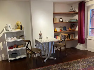 Bibliothèque dans le B&B/chambre d'hôtes