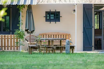 Jardin de l'établissement La maison d'à côté
