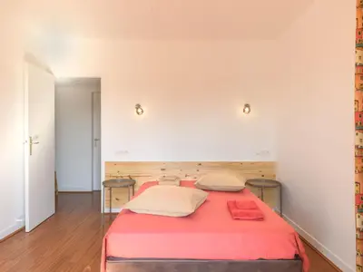 Un ou plusieurs lits dans un hébergement de l'établissement Holiday Home Les Chênes by Interhome