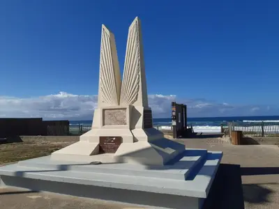 Vue générale sur la mer ou vue sur la mer prise depuis l'appartement