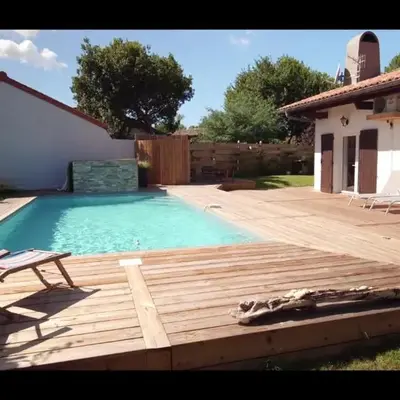 VILLA LA PAVOTTE 4* 11 PERSONNES.PISCINE CHAUFFEE.JACCUZY OPTION.