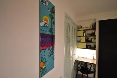 Plan de l'établissement Bourret - Bel appartement avec grande terrasse - rénové avec goût proche centre ville, lac et plages d'HOSSEGOR