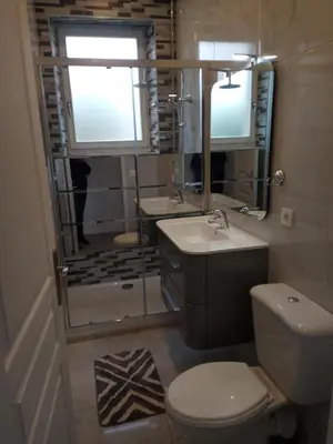 Salle de bains dans l'établissement MON PETIT COIN DE PARADIS