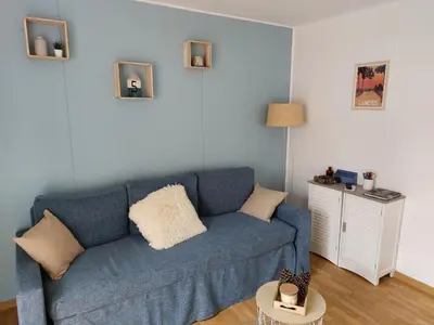 Coin salon dans l'établissement Chez Pauline et Pierre