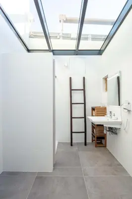 Salle de bains dans l'établissement Ted Surf House
