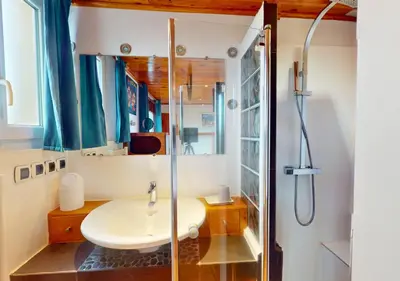 Salle de bains dans l'établissement Atlantique - L'océan Atlantique à porter de main