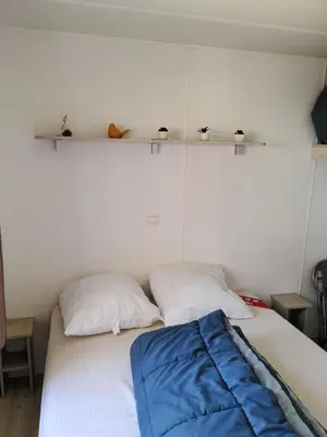 Plan de l'établissement Bungalow charmant à Saint-Julien-en-Born avec piscine partagée
