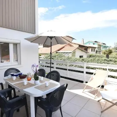 Ben et sou - Hossegor appartement avec agréable terrasse au premier étage d'une villa