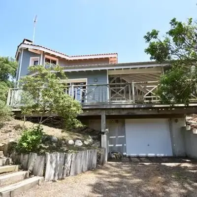 Sauges - Hossegor belle villa avec vue océan dans secteur calme entre lac et océan sur terrain non clos d'environ 1500 mètres car
