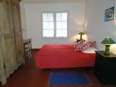 Un ou plusieurs lits dans un hébergement de l'établissement Enea - Hossegor agréable villa proche du lac et de la plage