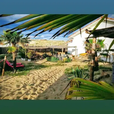 Jardin de l'établissement Guesthouse Évasion