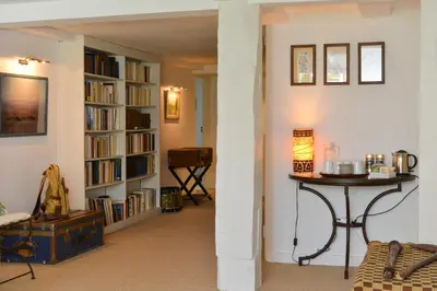 Bibliothèque dans le B&B/chambre d'hôtes