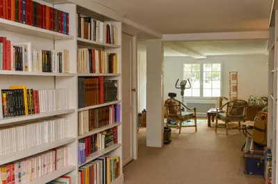 Bibliothèque dans le B&B/chambre d'hôtes