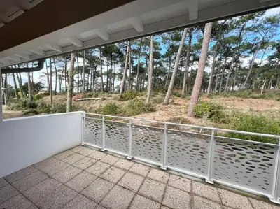 Balcon ou terrasse dans l'établissement * Seignosse * Plage * Forêt * Couple * Famille