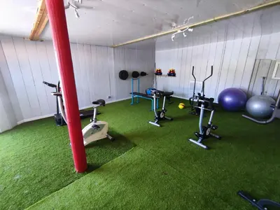 Salle ou équipements de sports de l'établissement Mobil home 4 couchages