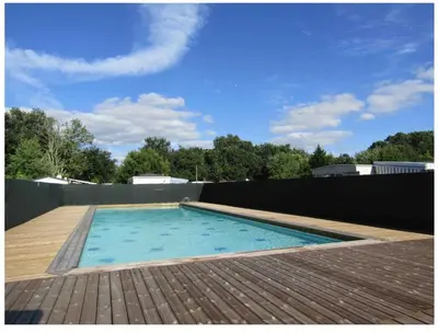 Piscine de l'établissement Mammiehome - 6 places - Mimizan - Camping La Lande ou située à proximité