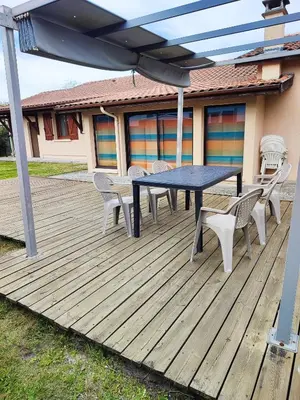 Balcon ou terrasse dans l'établissement Maison de la famille et des amis