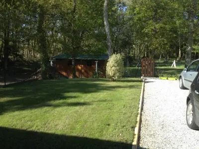 Jardin de l'établissement maison entre lacs et ocean