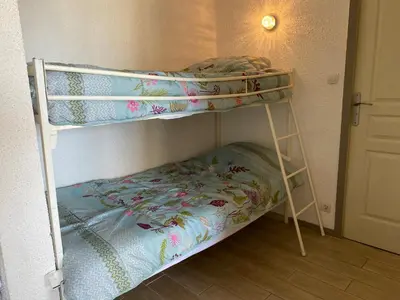 Un ou plusieurs lits dans un hébergement de l'établissement Superbe Appartement Superbe Vue Océan